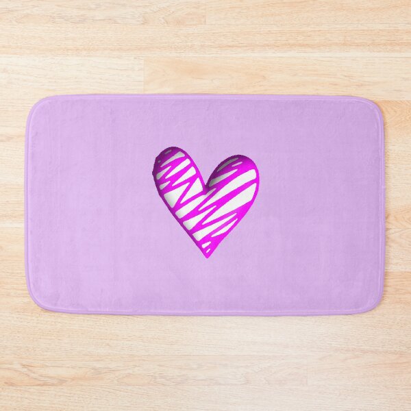 Item preview, Magenta Heart 3D Doodle Love Aesthetic Y2K designed and sold by AstronautMerch.