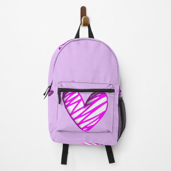Item preview, Magenta Heart 3D Doodle Love Aesthetic Y2K designed and sold by AstronautMerch.