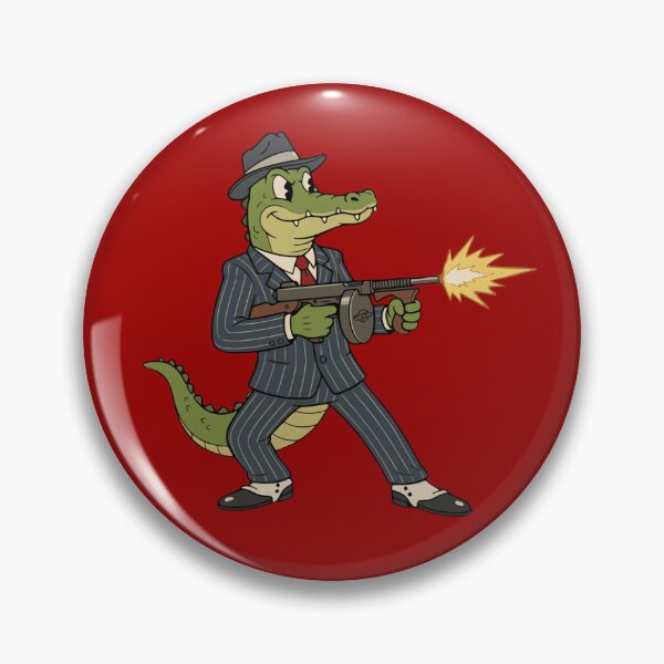 Item preview, Vintage cartoon crocodile with Thompson MP designed and sold by Washout-Wear.