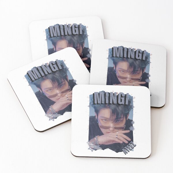 Item preview, Ateez Mingi Kpop Boy Group Korean Pop Collage Design designed and sold by AJUNICE STUDIO.