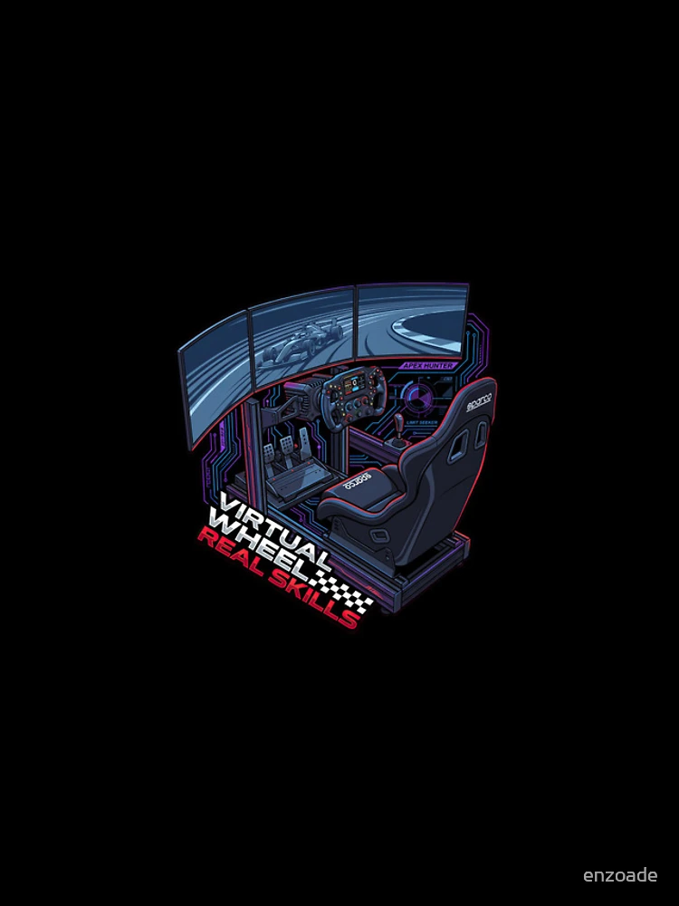 Thumbnail 4 of 4, iPhone Case, Sim Racing Creative Design designed and sold by enzoade.