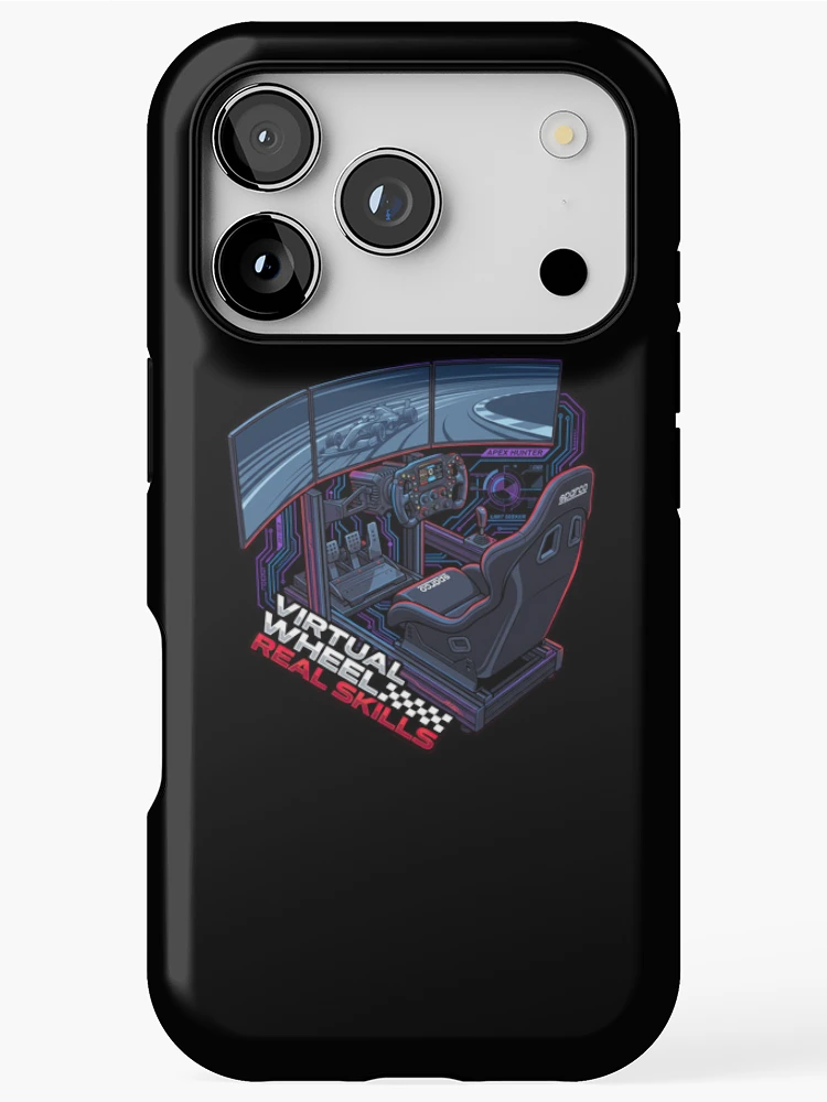 Thumbnail 1 of 4, iPhone Case, Sim Racing Creative Design designed and sold by enzoade.
