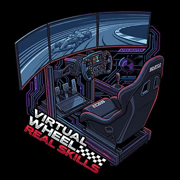 Artwork thumbnail, Sim Racing Creative Design by enzoade
