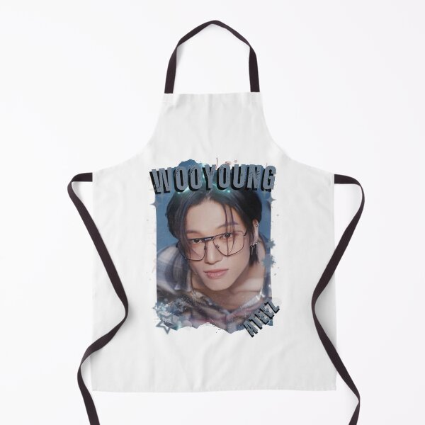 Item preview, Ateez Wooyoung Kpop Boy Group Korean Pop Collage Design designed and sold by AJUNICE STUDIO.