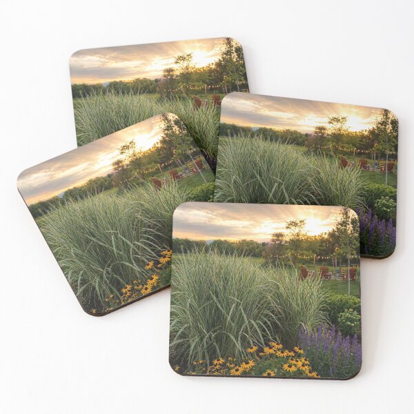 Item preview, Golden Garden Sunset Retreat designed and sold by Kimberly Palmer.