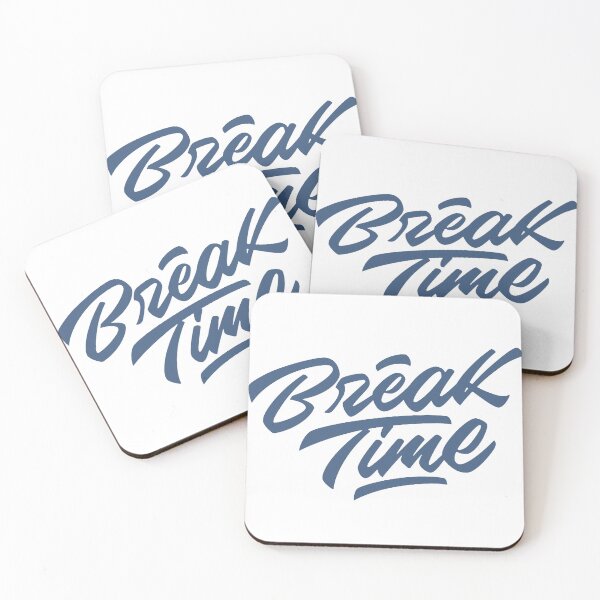 Item preview, Break Time – Relax Minimalist Typography Design designed and sold by andry01.