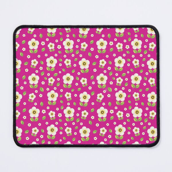 Item preview, Delicate Floral Print on a Pink Background designed and sold by janine-ilustra.