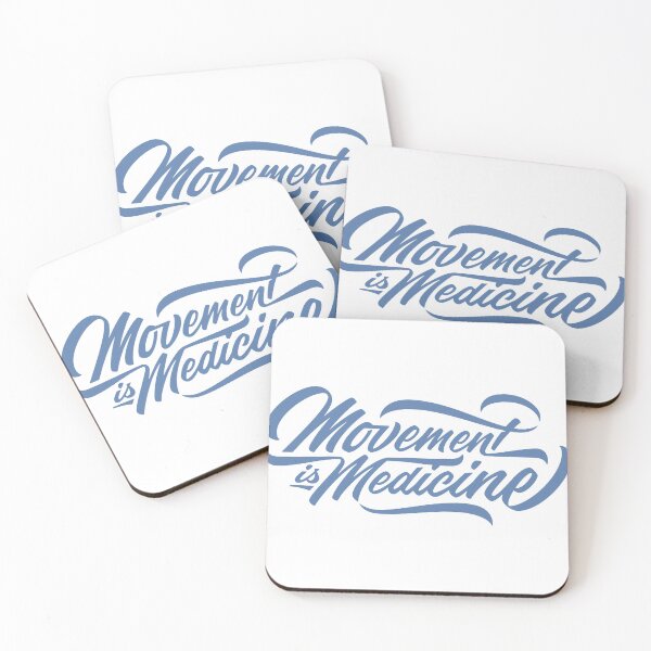 Item preview, Movement Is Medicine – Fitness Motivation Typography Design designed and sold by andry01.