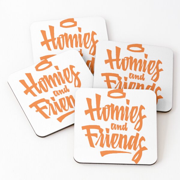 Item preview, Homies and Friends – Casual Friendship Typography Design designed and sold by andry01.