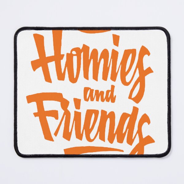 Item preview, Homies and Friends – Casual Friendship Typography Design designed and sold by andry01.