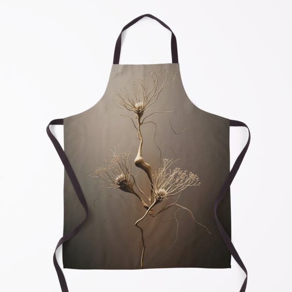 Item preview, Minimalist Dried Wildflower Sculpture - Elegant Botanical Fine Art in Neutral Tones designed and sold by Peter Kraaibeek Art Gallery.