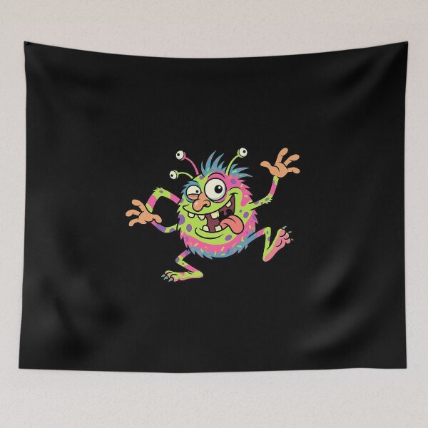Item preview, Crazy Colorful Party Monster Cartoon designed and sold by LYZ7VANI.