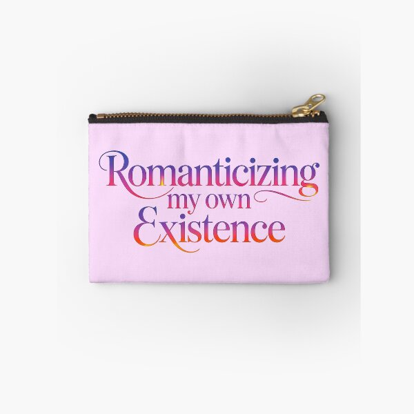 Item preview, Romanticizing My Own Existence Moody Typography Quote Aesthetic designed and sold by Amanda's Factory.