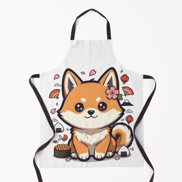 Item preview, Cute Kawaii Shiba Inu Japanese designed and sold by ByteNomadShop.