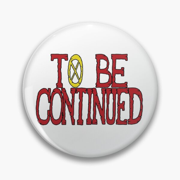 Item preview, One Piece "To Be Continued" Official Ending Screen Style Sticker designed and sold by benja-08.