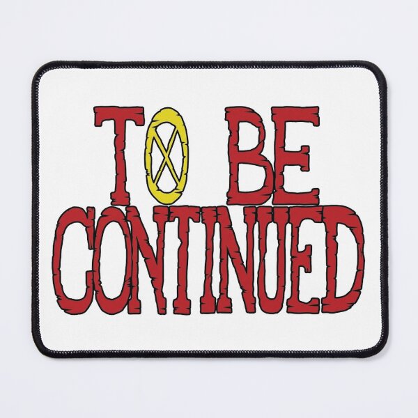 Item preview, One Piece "To Be Continued" Official Ending Screen Style Sticker designed and sold by benja-08.