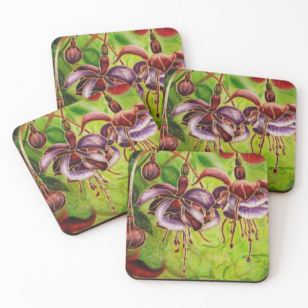 Item preview, Fuchsias 2 designed and sold by Ginette Ash.