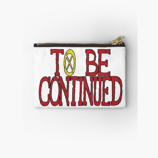 Item preview, One Piece "To Be Continued" Official Ending Screen Style Sticker designed and sold by benja-08.