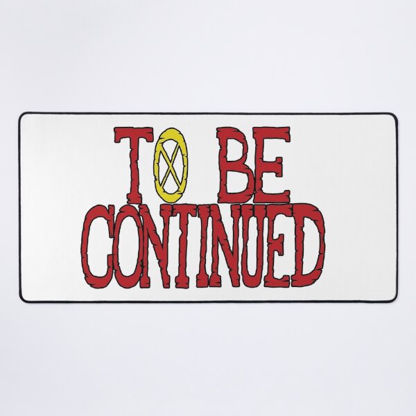 Item preview, One Piece "To Be Continued" Official Ending Screen Style Sticker designed and sold by benja-08.