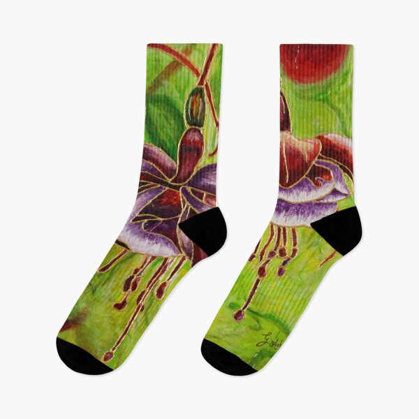 Item preview, Fuchsias 2 designed and sold by Ginette Ash.