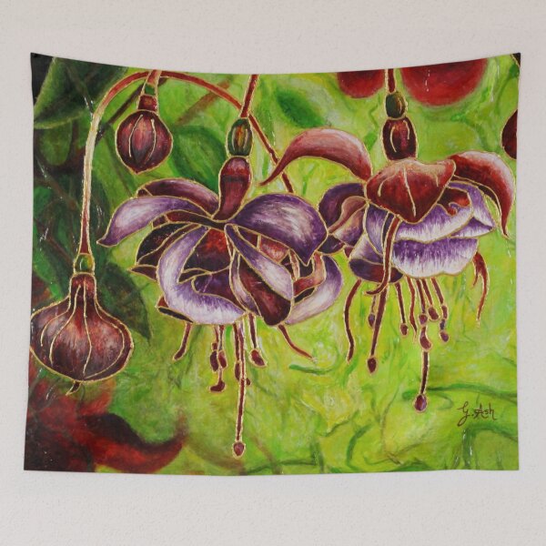 Item preview, Fuchsias 2 designed and sold by Ginette Ash.