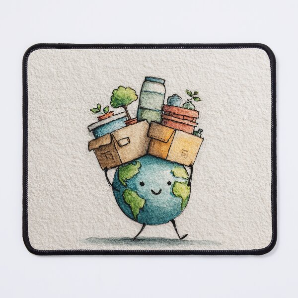 Item preview, Earth’s Eco-Effortful Trek designed and sold by Venon28.
