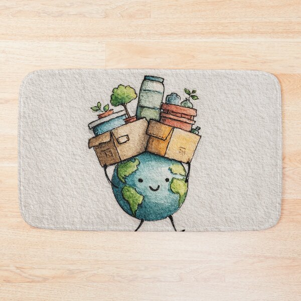 Item preview, Earth’s Eco-Effortful Trek designed and sold by Venon28.
