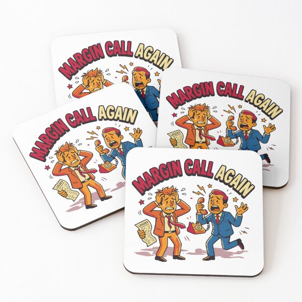 Item preview, Margin Call Again – Funny Forex Trader Trading Design designed and sold by Riskt8ker Shop.