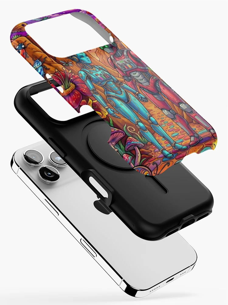 Thumbnail 2 of 4, iPhone Case, Explorer robot designed and sold by PP&RAINBOW SHOP.