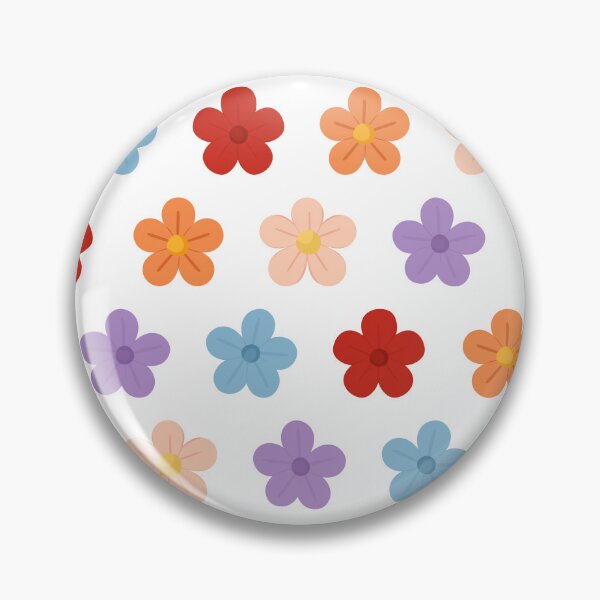 Item preview, colourful flowers pattern designed and sold by Digitaload.