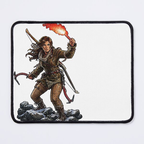 Item preview, Adventurous heroine in action (Lara Croft) designed and sold by Imprearte.