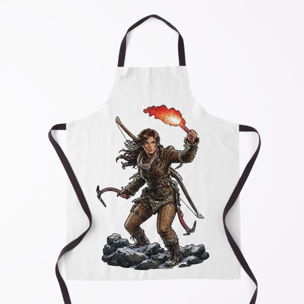 Item preview, Adventurous heroine in action (Lara Croft) designed and sold by Imprearte.