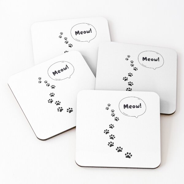 Item preview, Minimal Cat Speech Bubble Design designed and sold by Carftastic.