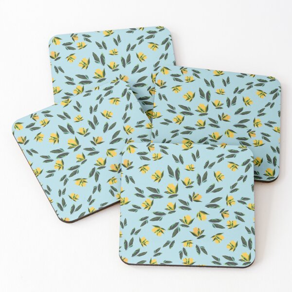 Item preview, Yellow Little Blooms designed and sold by Pattern & Petal.