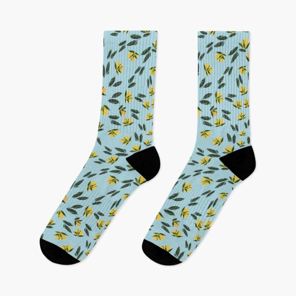 Item preview, Yellow Little Blooms designed and sold by Pattern & Petal.