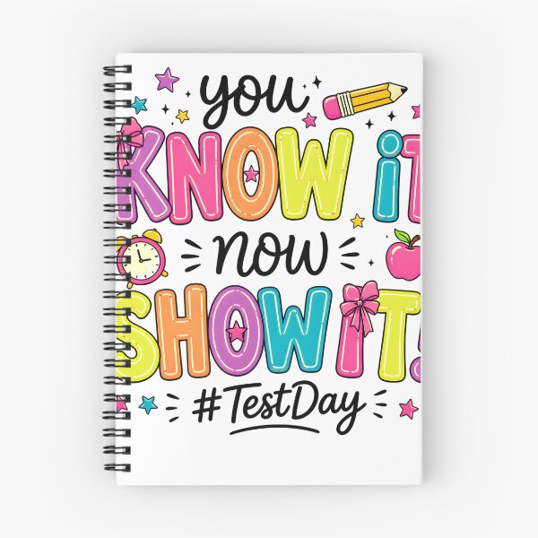 Item preview, You Know It Now Show It Test Day designed and sold by INKPOPTOURI.