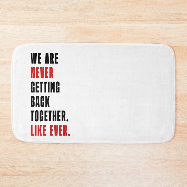 Item preview, We Are Never Ever Getting Back Together | Taylor Swift Inspired designed and sold by CrochetBouquet.