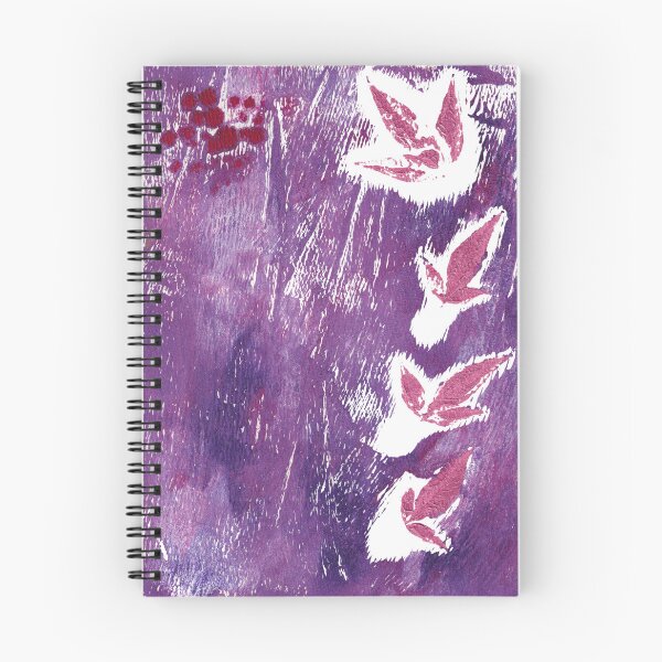 Item preview, Where Stillness Finds Me — Mulberry Violet designed and sold by Gentle Bookbinding.