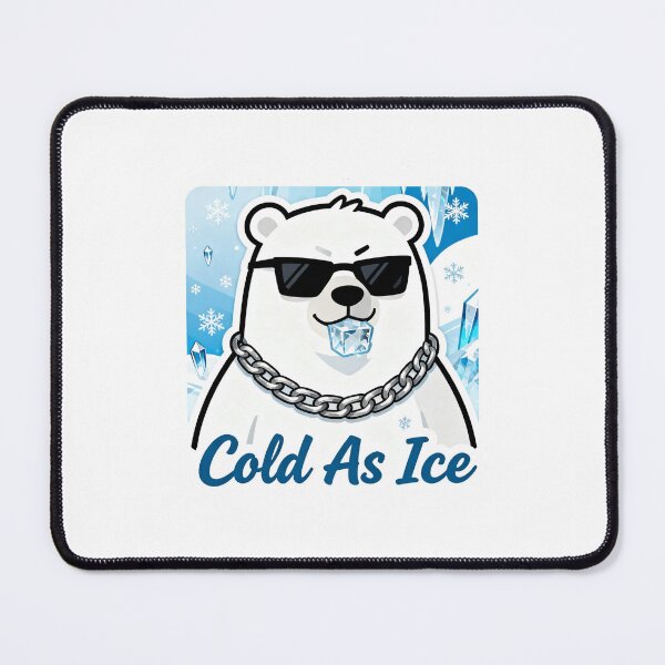 Item preview, Polar Bear Aesthetic Sticker Cold As Ice 7 designed and sold by HealthyEnvy.