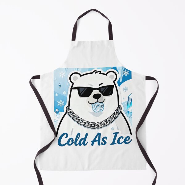 Item preview, Polar Bear Aesthetic Sticker Cold As Ice 7 designed and sold by HealthyEnvy.