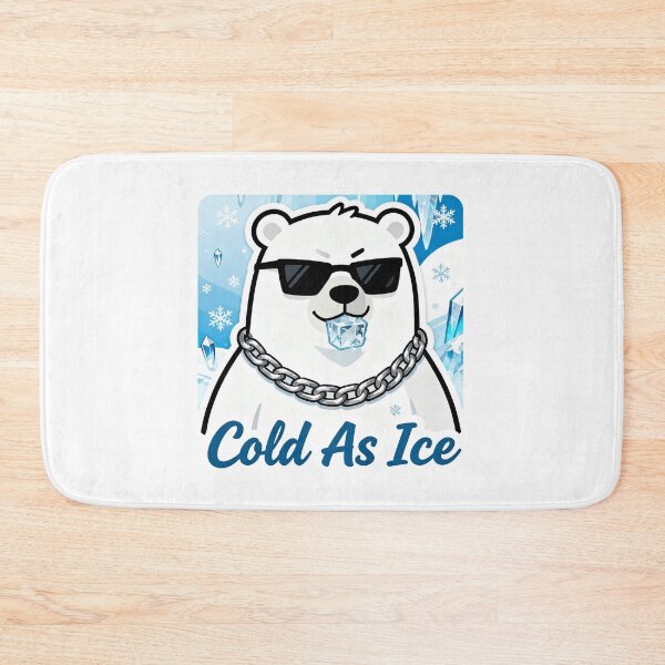 Item preview, Polar Bear Aesthetic Sticker Cold As Ice 7 designed and sold by HealthyEnvy.