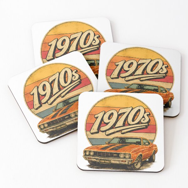 Item preview, Retro 70s old-school car designed and sold by MattyManiac.