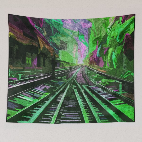 Item preview, Abstract railway designed and sold by kinpirks.