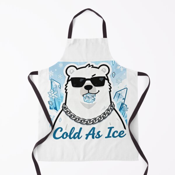 Item preview, Polar Bear Aesthetic Sticker Cold As Ice 8 designed and sold by HealthyEnvy.