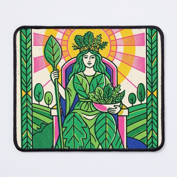 Item preview, Tarot Eat Your Greens Art - The Empress designed and sold by 21 Tulips.