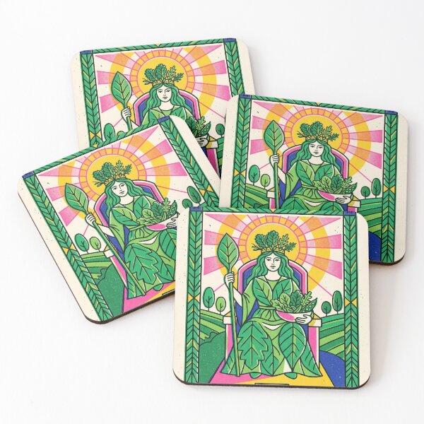 Item preview, Tarot Eat Your Greens Art - The Empress designed and sold by 21 Tulips.