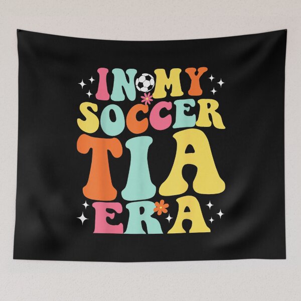 Item preview, In My Soccer Tia Era Retro Game Day Groovy designed and sold by HazelWCagle.