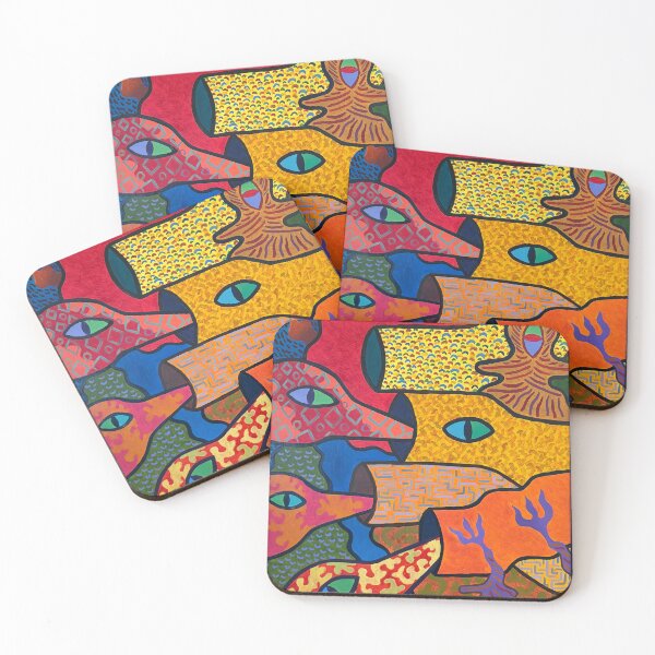 Item preview, Hummingbirds Feeding  designed and sold by Prajna Vajrayana Art.