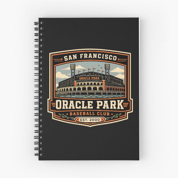 Item preview, Oracle Park San Francisco Vintage Stadium Badge Baseball Design designed and sold by GhostDawgs.