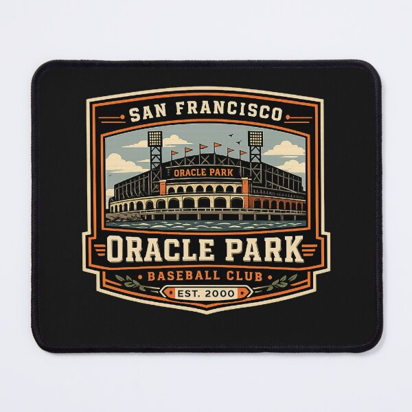 Item preview, Oracle Park San Francisco Vintage Stadium Badge Baseball Design designed and sold by GhostDawgs.